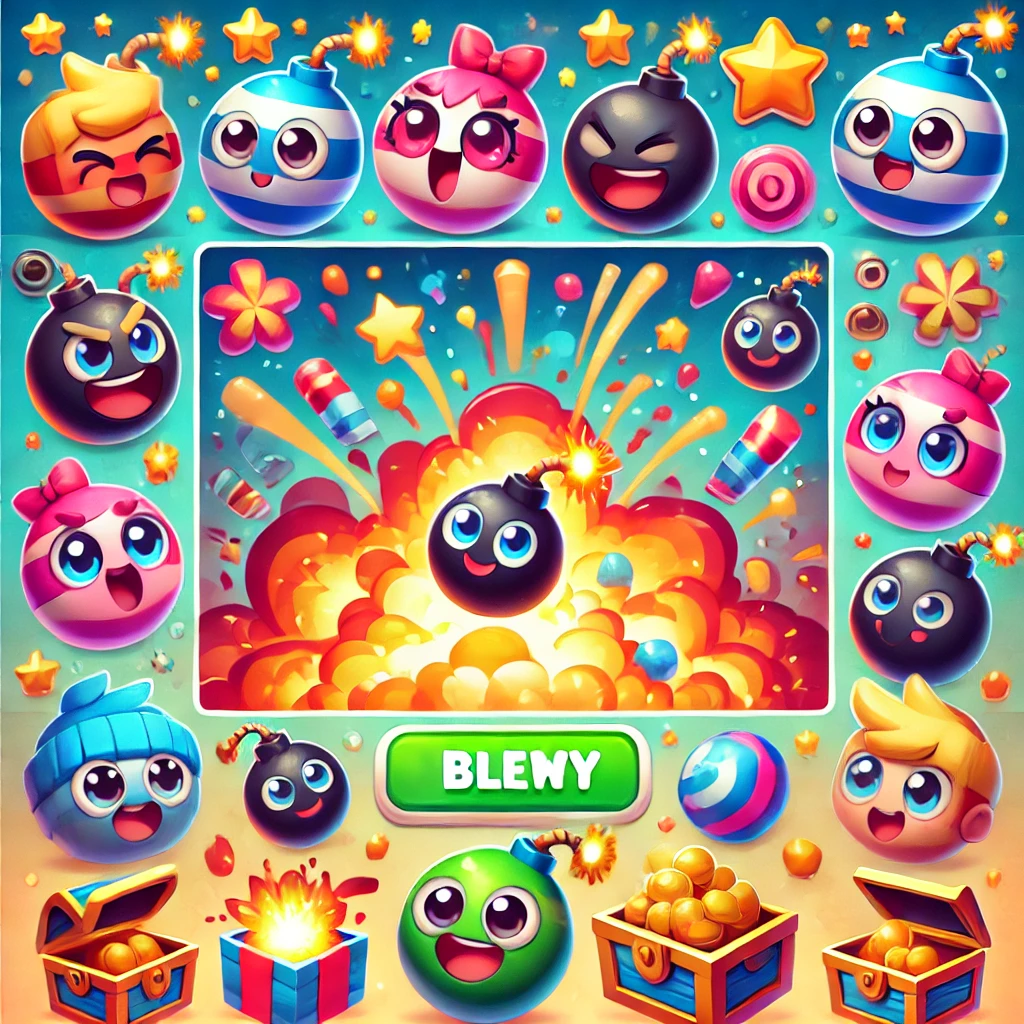 Bomb Bonanza: Sparkling Social Casino Adventure